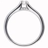 9ct White Gold Diamond Solitaire Ring - 1/2ct - X10070 Alternative Image