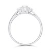9ct White Gold Trilogy Ring - 50pts - X10169 Alternative Image