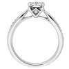 9ct White Gold Diamond Cluster Ring - 36pts - X10301 Alternative Image