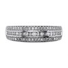 9ct White Gold Diamond Band Ring - 37pts - X10465 Alternative Image