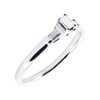 18ct White Gold 3 diamond stone ring- 25pts - X11051 Alternative Image