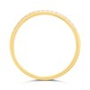 18ct gold 15pt diamond claw set eternity ring - X11178 Alternative Image