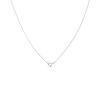 9ct Rose And White Gold Diamond Necklace - X50649 Alternative Image
