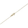 9ct Gold Bella Baby Pink Enamel Crystal Set Necklace - X50782 Alternative Image
