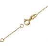 Bella Baby 9ct Gold Pink Enamel And Crystal Heart Bracelet - 5.5in - X51043 Alternative Image