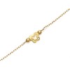 Bella Baby 9ct Gold Crystal Set Butterfly Bracelet - 5.5in - X51045 Alternative Image