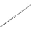 9ct White Gold Diamond Infinity Link Bracelet - 15pts - X51056 Alternative Image