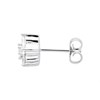 9ct White Gold Diamond Cluster Stud Earrings - 1ct per pair - X51640 Alternative Image