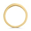 9ct Gold Diamond Wishbone Ring - 7pts - Z031041 Alternative Image