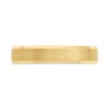 9ct Gold Flat Matt Centre Chamfered Edge Wedding Ring - 4mm - Size O - Z12426 Alternative Image