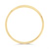 9ct Gold Flat Matt Centre Chamfered Edge Wedding Ring - 4mm - Size R - Z12427 Alternative Image