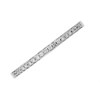 Platinum Diamond Half Eternity/Wedding Ring - 10pts - Size Q Only - Z1412 Alternative Image