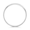 9ct White Gold Diamond Cut Leaf Wedding Ring - 4mm - Size R - Z15202 Alternative Image