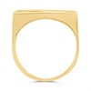 9ct Gold Square Half Sovereign Ring Mount - Z15318 Alternative Image