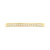 9ct Yellow Gold 2mm Diamond Half ET/Wedding Ring - 10pts - Z15891 Alternative Image