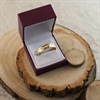 9ct Gold Diamond Cut Stars Wedding Ring - 6mm - Size Z+6 Only - Z261026 Alternative Image