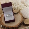 Platinum Diamond Cut Wedding Ring - 4mm - Size Z Only - Z26465 Alternative Image