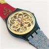Swatch Stucchi 1991 Collectable Patterned Strap Watch- GN107 - Z4311 Alternative Image