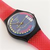 Swatch Traffic Jam 1990 Collectable Red Strap Watch- GB412 - Z4318 Alternative Image