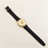 Swatch Delave 1992 Collectable Blue Leather Strap Watch- GK145 - Z4319 Alternative Image