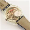 Swatch Delave 1992 Collectable Blue Leather Strap Watch- GK145 - Z4319 Alternative Image