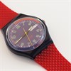 Swatch Good Shape 1991 Collectable Red Strap Watch- GN704 - Z4320 Alternative Image