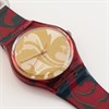 Swatch Louis Louis 1991 Collectable Patterned Strap Watch- GR106 - Z4325 Alternative Image