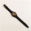 Swatch Broadcast 1991 Collectable Black Strap Watch- GB720 - Z4326 Alternative Image