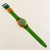 Swatch Honor Ride 1991 Collectable Green Strap Watch- GJ104 - Z4327 Alternative Image