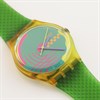 Swatch Honor Ride 1991 Collectable Green Strap Watch- GJ104 - Z4327 Alternative Image
