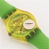 Swatch Honor Ride 1991 Collectable Green Strap Watch- GJ104 - Z4327 Alternative Image