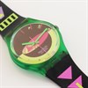 Swatch Sandy Mountains 1990 Collectable Black Strap Watch- GG105 - Z4328 Alternative Image