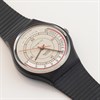 Swatch Pulsometer 1988 Collectable Black Strap Watch- GA106 - Z4329 Alternative Image