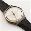 Swatch George 1992 Collectable Green Leather Strap Watch- GX409 - Z4331 Alternative Image
