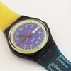 Swatch Blue Neptune 1990 Collectable Multicolour Watch- GB718 - Z4340 Alternative Image