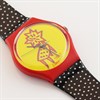 Swatch Dotchair 1993 Collectable Dotted Strap Watch- GR115 - Z4346 Alternative Image