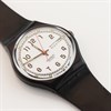 Swatch Pair 1994 Collectable Black Strap Watch- GB729 - Z4347 Alternative Image