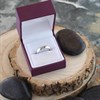 18ct White Gold Heavyweight D Shaped Wedding Ring - 4mm - Size M Only - Z50393 Alternative Image