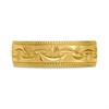 9ct Gold Beaded Garland Wedding Ring - 5mm - Z50506 Alternative Image