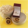 9ct White Gold Shaped Wedding Ring - 6mm - Size U Only - Z50859 Alternative Image
