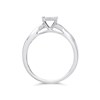 9ct White Gold Diamond Cluster Ring - 15pts - Size H - Z51108 Alternative Image