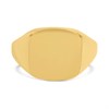 9ct Gold Cushion Signet Ring - Z51120 Alternative Image