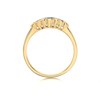9ct Gold Sapphire And Diamond Ring - 9pts - Size H - Z51153 Alternative Image