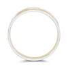 9ct Two Colour Gold Weave Wedding Ring - 6mm - Size R - Z51156 Alternative Image