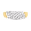 9ct Pave-Set Diamond Band Ring - Z51158 Alternative Image