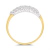 9ct Pave-Set Diamond Band Ring - Z51158 Alternative Image