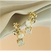 9ct Gold Opal Stud Earrings - Z51186 Alternative Image