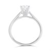 18ct White Gold Princess Cut Diamond Engagement Ring - Certificated - Z5130 Alternative Image