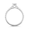 Platinum Princess Cut Diamond Engagement Ring - 3/4ct - AGI Certificated - d08121 Alternative Image