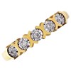 9ct Gold Five Stone Diamond Ring - 10pts - d5804 Alternative Image